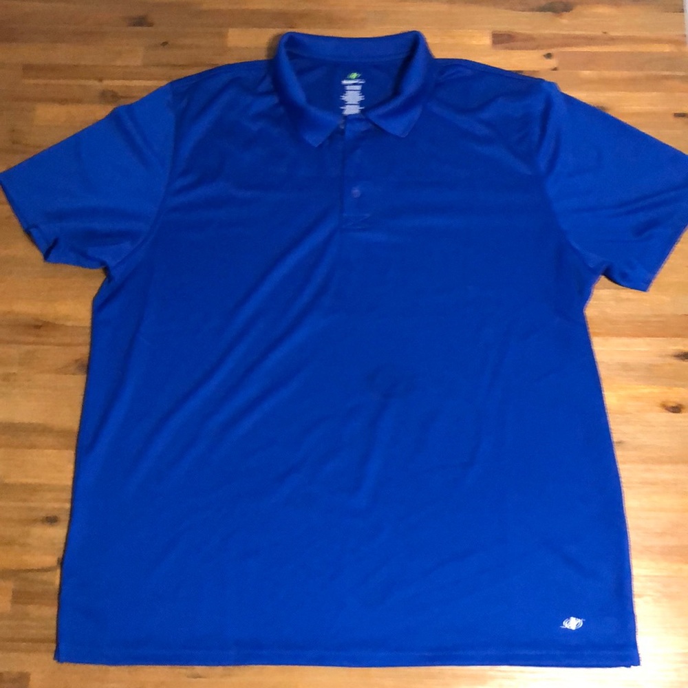 NordicTrack XXXL dry wick polo blue